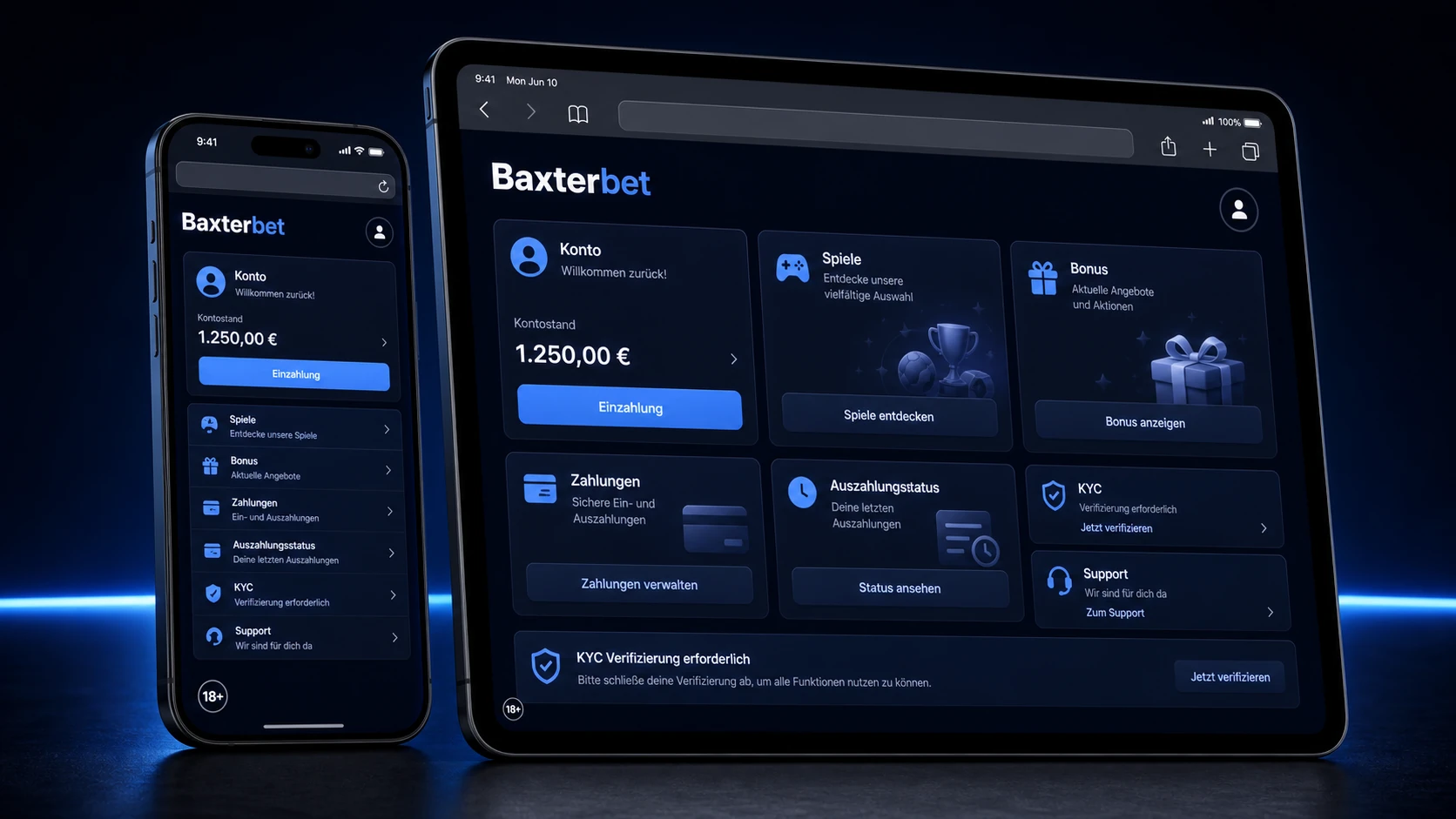 Baxterbet App: was mobile Nutzung bedeuten kann