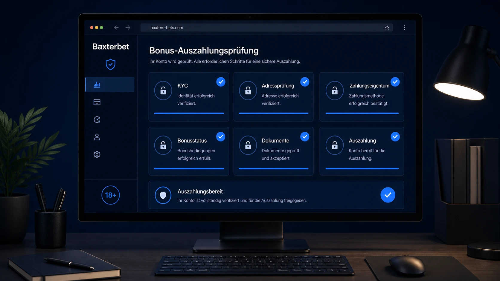 Bonus, KYC und Zahlungseigentum